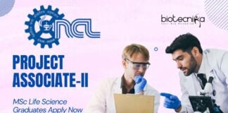 CSIR-NCL Project Associate-II Job | MSc Life Science Graduates Apply Now