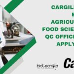 BSc Biotechnology Job Opening