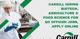 BSc Biotechnology Job Opening