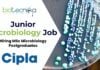 Cipla Hiring MSc Microbiology