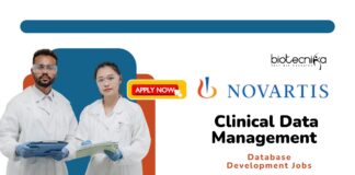 Clinical Data Management Jobs at Novartis l Apply Now for Database Development Role