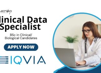 Clinical Data Specialist Job Role at IQVIA | BSc Biological Science Candidates Apply Now