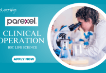 Latest BS Life Science Job, Apply Now for Clinical Operation Job at Parexel