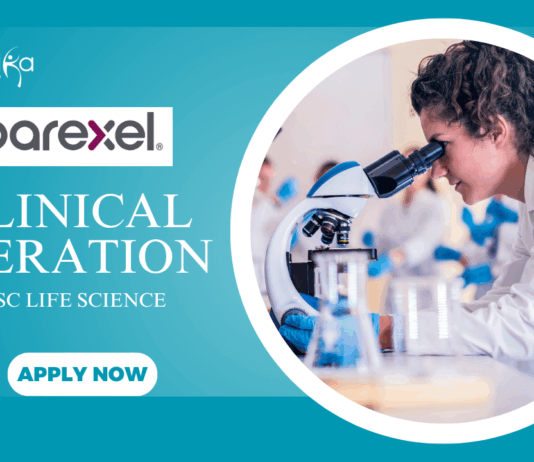 Latest BS Life Science Job, Apply Now for Clinical Operation Job at Parexel