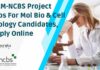 MSc Mol Bio Job Openings