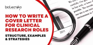 Cover Letter for Clinical Research