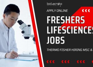 Freshers Life Sciences Jobs Bengaluru