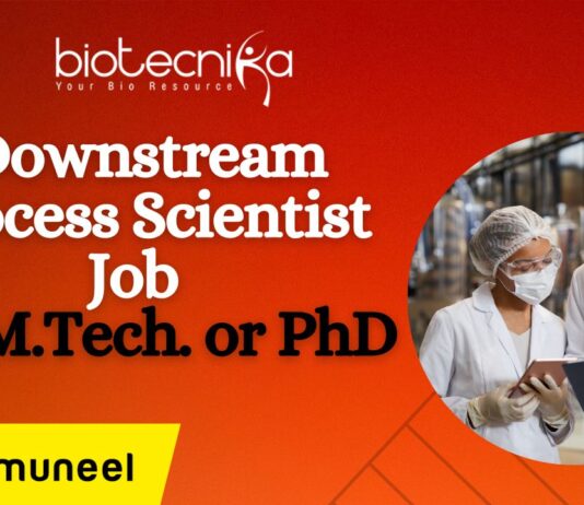 Downstream Process Scientist Job