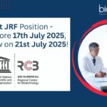 Project JRF Position - Apply Before 17th July 2025, & Interview on 21st July 2025!