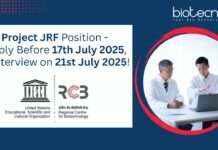 Project JRF Position - Apply Before 17th July 2025, & Interview on 21st July 2025!