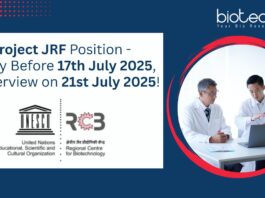 Project JRF Position - Apply Before 17th July 2025, & Interview on 21st July 2025!