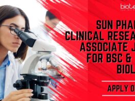 CRA Jobs Sun Pharma Bhubaneshwar