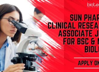 CRA Jobs Sun Pharma Bhubaneshwar