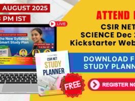 CSIR NET 2025 Kickstarter Webinar New