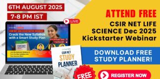 CSIR NET 2025 Kickstarter Webinar New