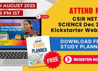 CSIR NET 2025 Kickstarter Webinar New