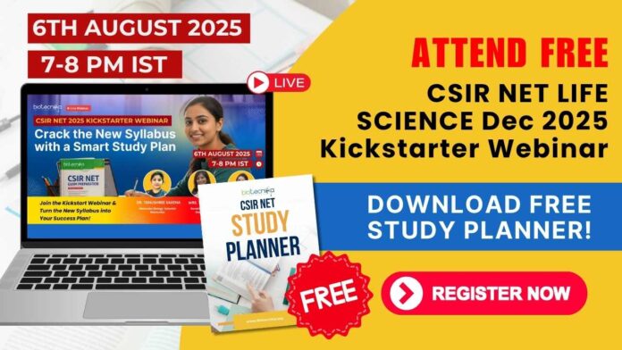 CSIR NET 2025 Kickstarter Webinar New