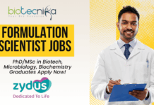Formulation Scientist Jobs at Zydus Vaccine R&D Apply Now