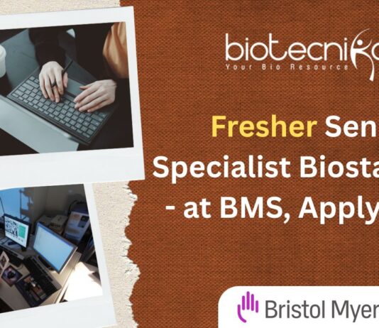 Fresher Senior Specialist Biostatistics