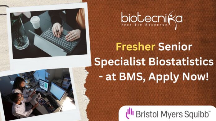 Fresher Senior Specialist Biostatistics