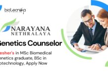  Fresher's Biotechnology Job l Apply Now for the Genetics Counselor Role
