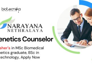 Fresher's Biotechnology Job l Apply Now for the Genetics Counselor Role