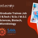 Freshers Graduate Trainee Job