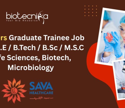 Freshers Graduate Trainee Job