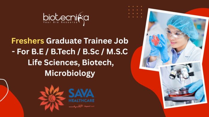 Freshers Graduate Trainee Job