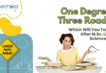 One Degree Three Roads Which Will You Take After M.Sc. Life Sciences?