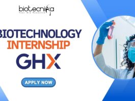 Biotechnology Internship at GHX
