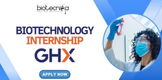 Biotechnology Internship at GHX