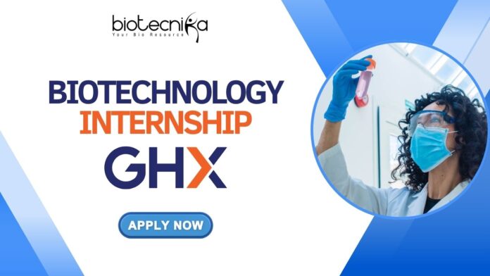Biotechnology Internship at GHX