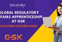 Global Regulatory Affairs Apprenticeship at GSK