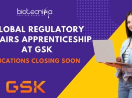 Global Regulatory Affairs Apprenticeship at GSK