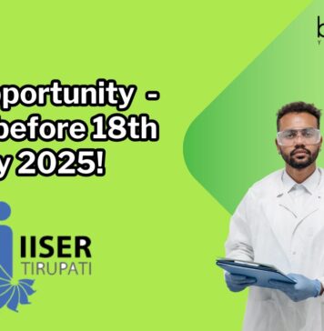 JRF Opportunity - Apply before 18th July 2025!