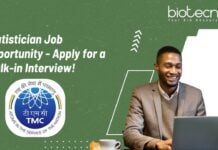 Statistician Job Opportunity - Apply for a Walk-in Interview!