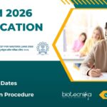 IIT JAM 2026 Exam Application Form