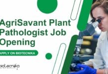 AgriSavant Plant Pathologist Job Opening