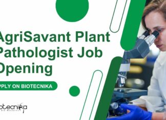 AgriSavant Plant Pathologist Job Opening