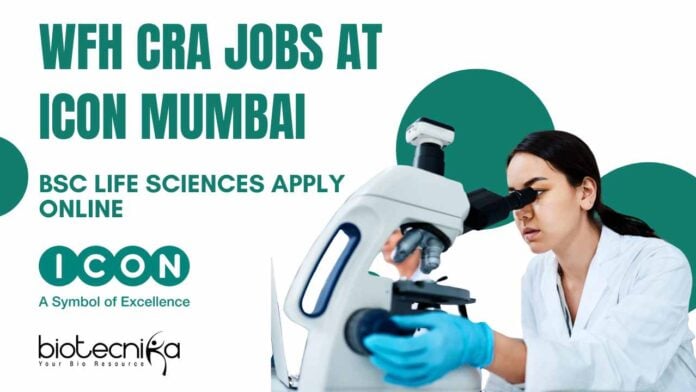 WFH CRA Jobs at ICON Mumbai