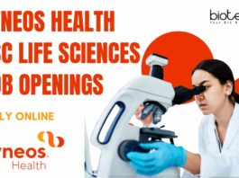 BSc Life Sciences Job Openings