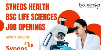 BSc Life Sciences Job Openings