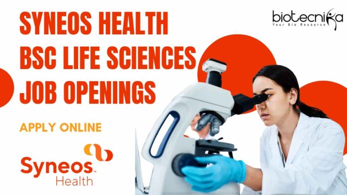 BSc Life Sciences Job Openings