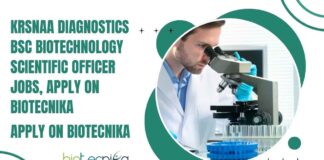 BSc Biotechnology Job Openings at Krsnaa Diagnostics