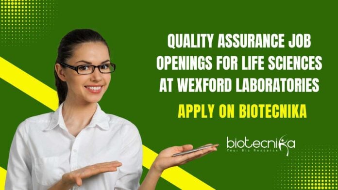 MSc Life Science Vacancies in QA