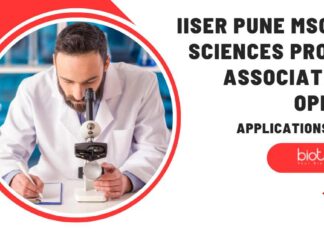 MSc Biotechnology Project Job Openings