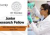 Junior Research Fellow Job Role at IIT Roorkee l MSc Microbiology Candidates Apply Now