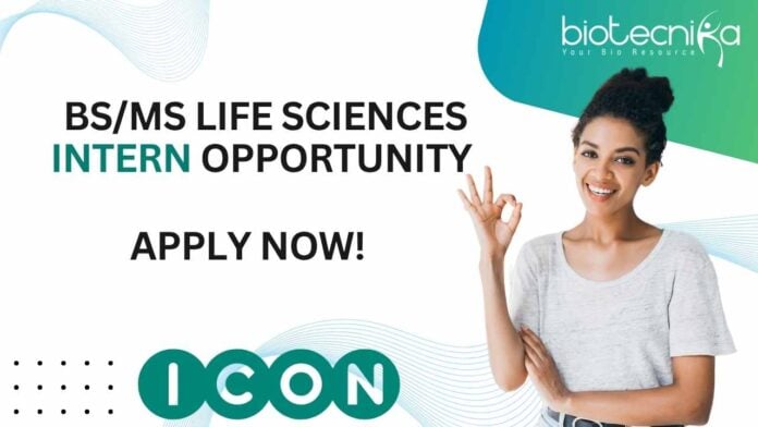 BS/MS Life Sciences Intern