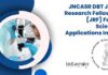 MSc Life Science JRF Jobs at JNCASR